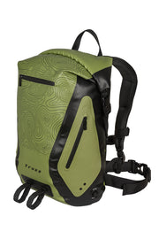 Mochila Estanque Truzz Expedition 26L 3 zipers  Verde