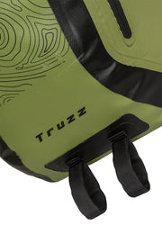 Mochila Estanque Truzz Expedition 26L 3 zipers  Verde