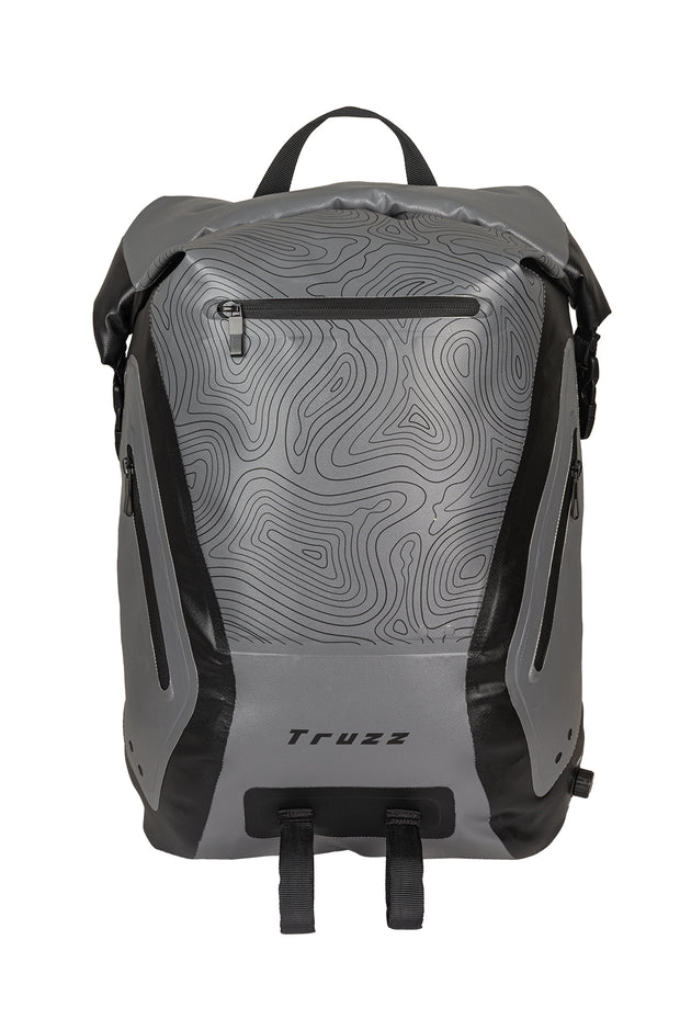 Mochila Estanque Truzz Expedition 26L 3 zipers  Cinza